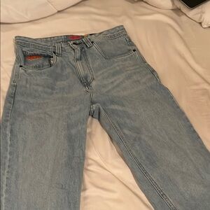 Empyre Blue Relaxed Jeans Classic Denim Style